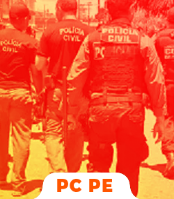 Pacote Completo para Agente e Escrivão da PC PE