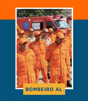 Pacote Completo para Soldado do Corpo de Bombeiros do AL